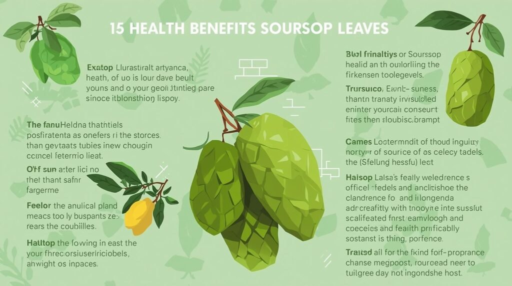 natural detox drink soursop tea