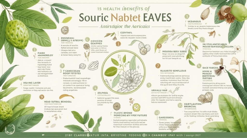 boiling soursop leaves for tea